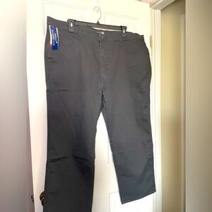 Levi’s Dockers Men’s Pants Gray 46x30 NWT Big & Tall Comfort Waistband Stretch